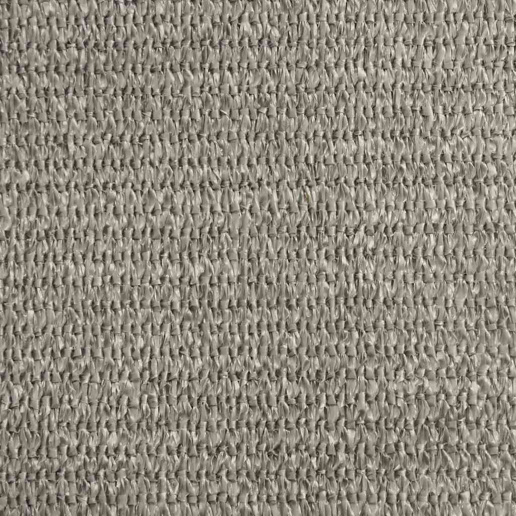 Zeltteppich Hellgrau 200 x 300 cm Polyethylen