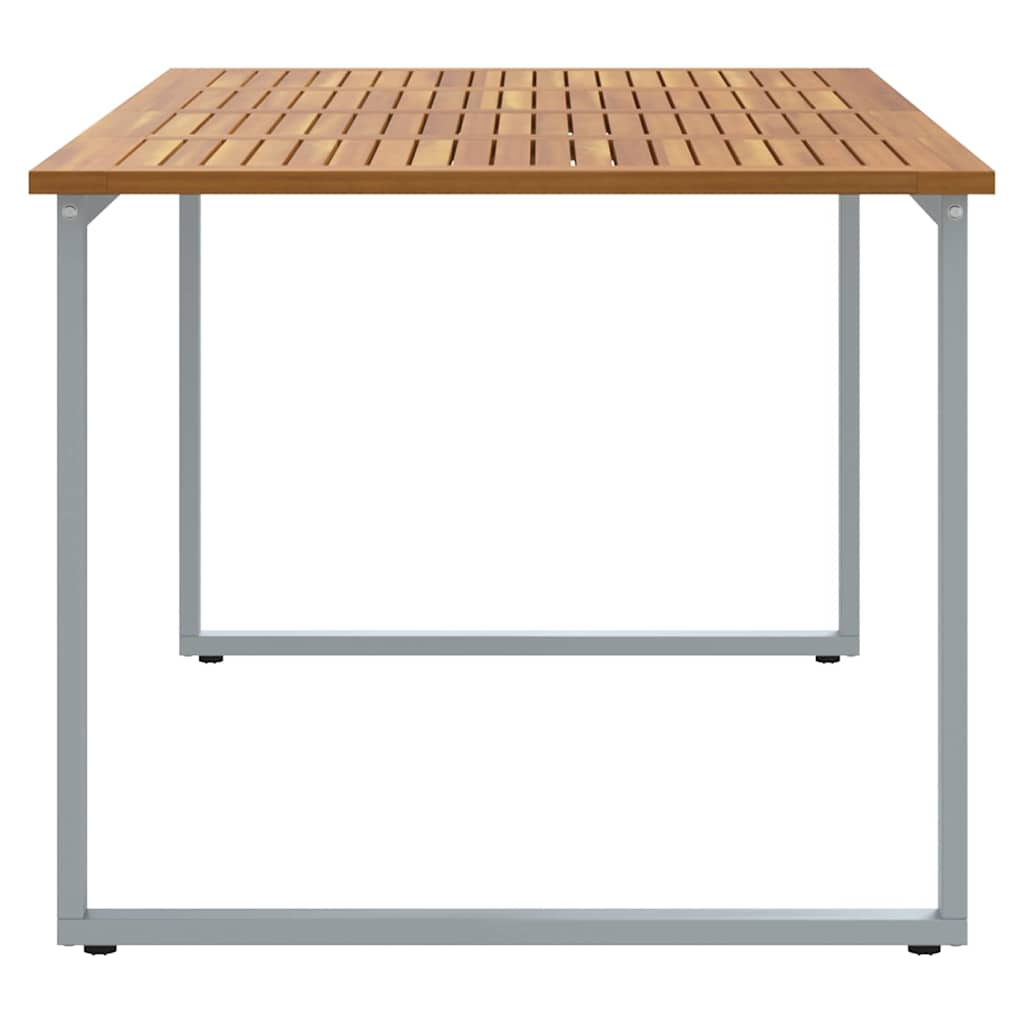 Garten-Eßtisch Grau 180 x 90 x 75 cm