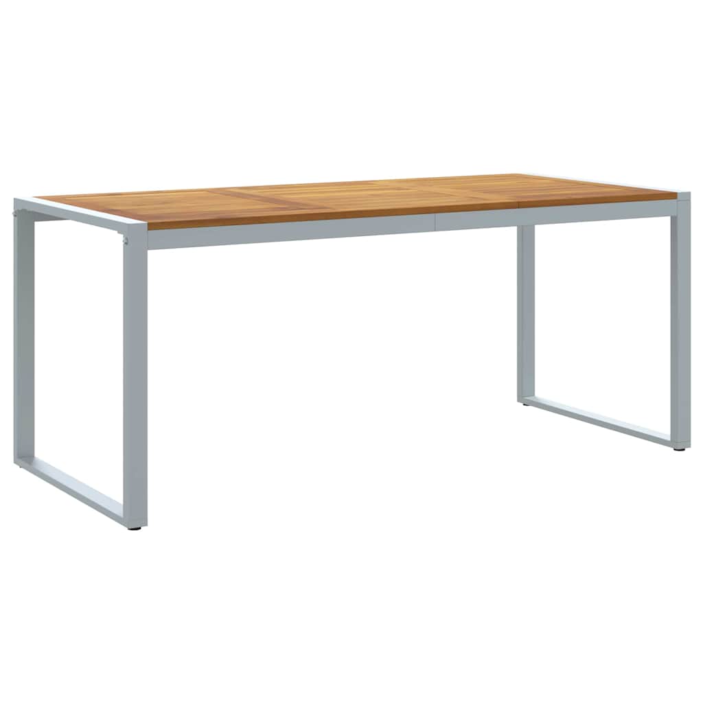 Garten-Eßtisch Grau 180 x 90 x 75 cm
