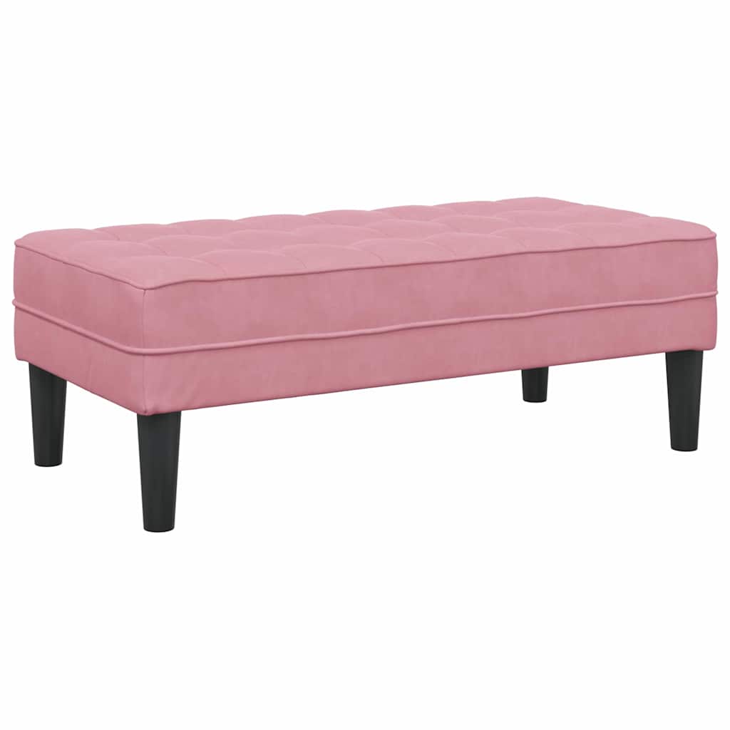 Sofa Set 2 pcs Rosa 173 x 131 x 67 cm Samt