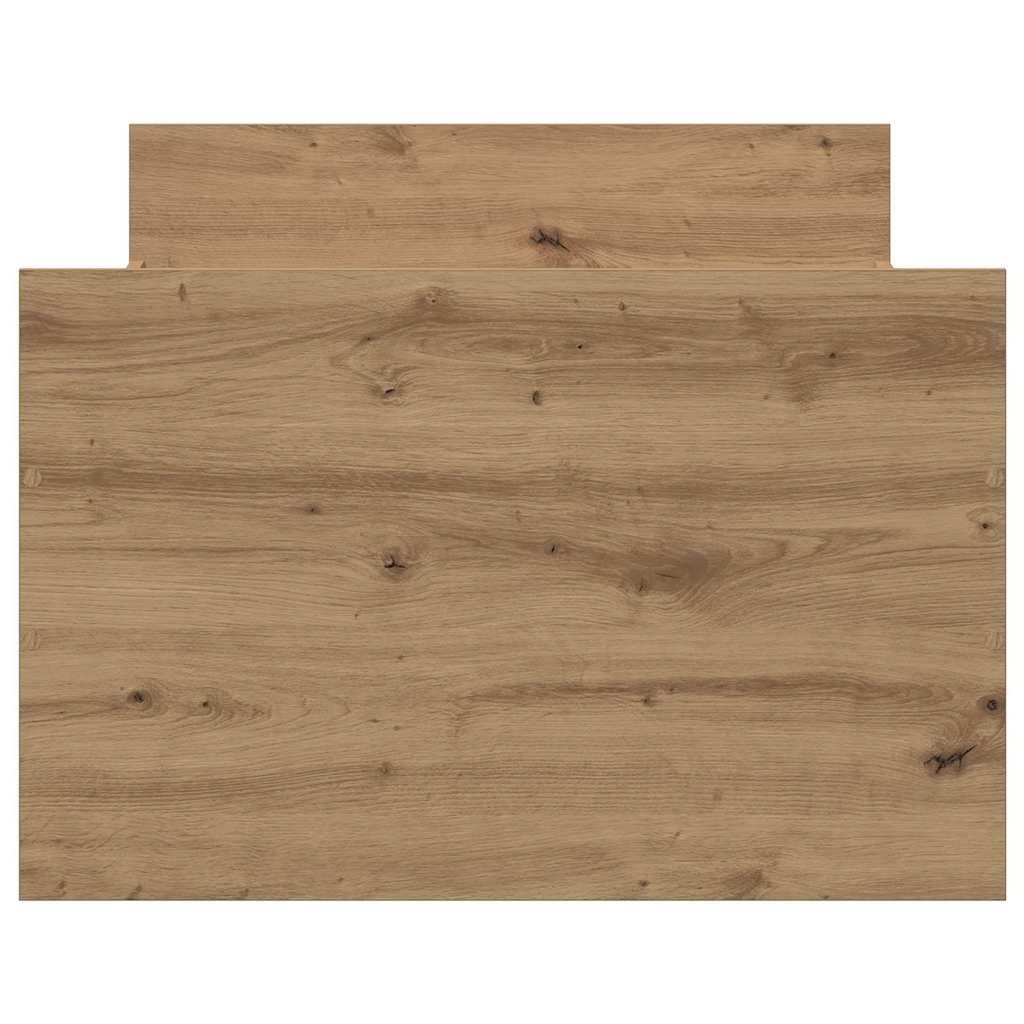 Bettgestell Artisan-Eiche 75 x 190 cm Holzwerkstoff