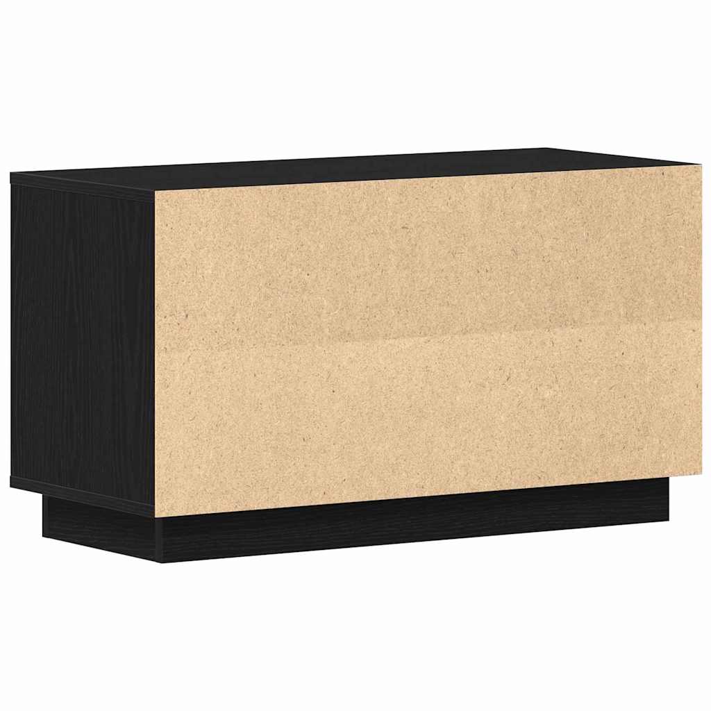 TV-Schrank Schwarze Eiche 80 x 35 x 45 cm Holzwerkstoff