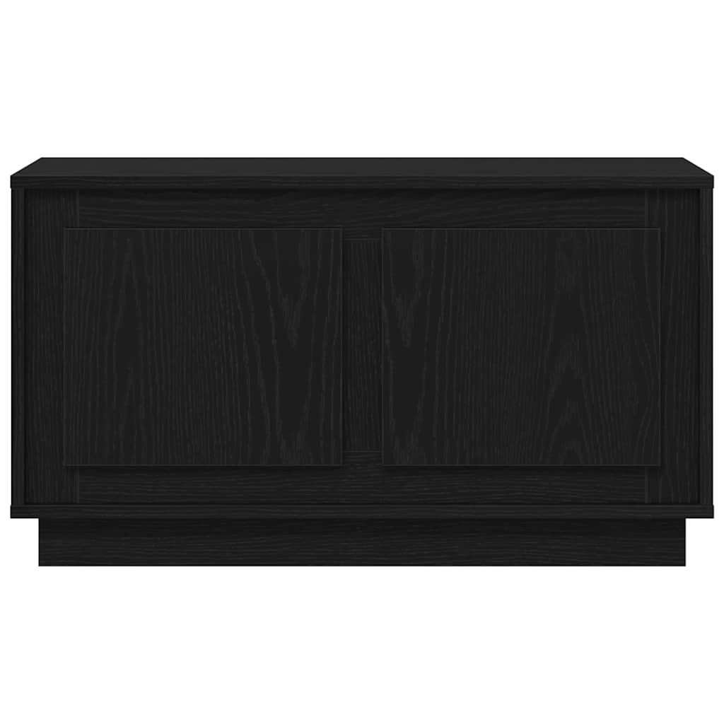 TV-Schrank Schwarze Eiche 80 x 35 x 45 cm Holzwerkstoff