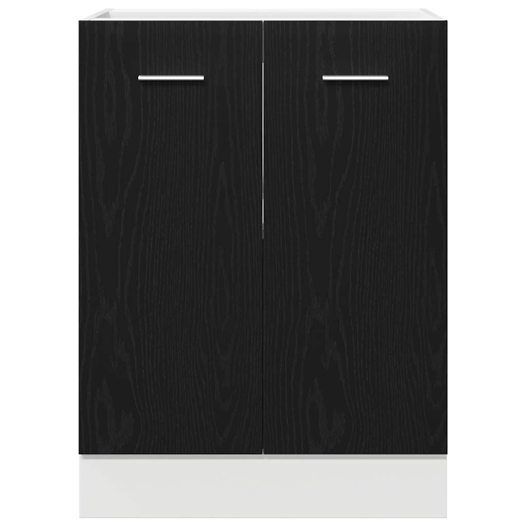 Unterschrank Schwarzeiche 60x46x81,5 cm Holzwerkstoff