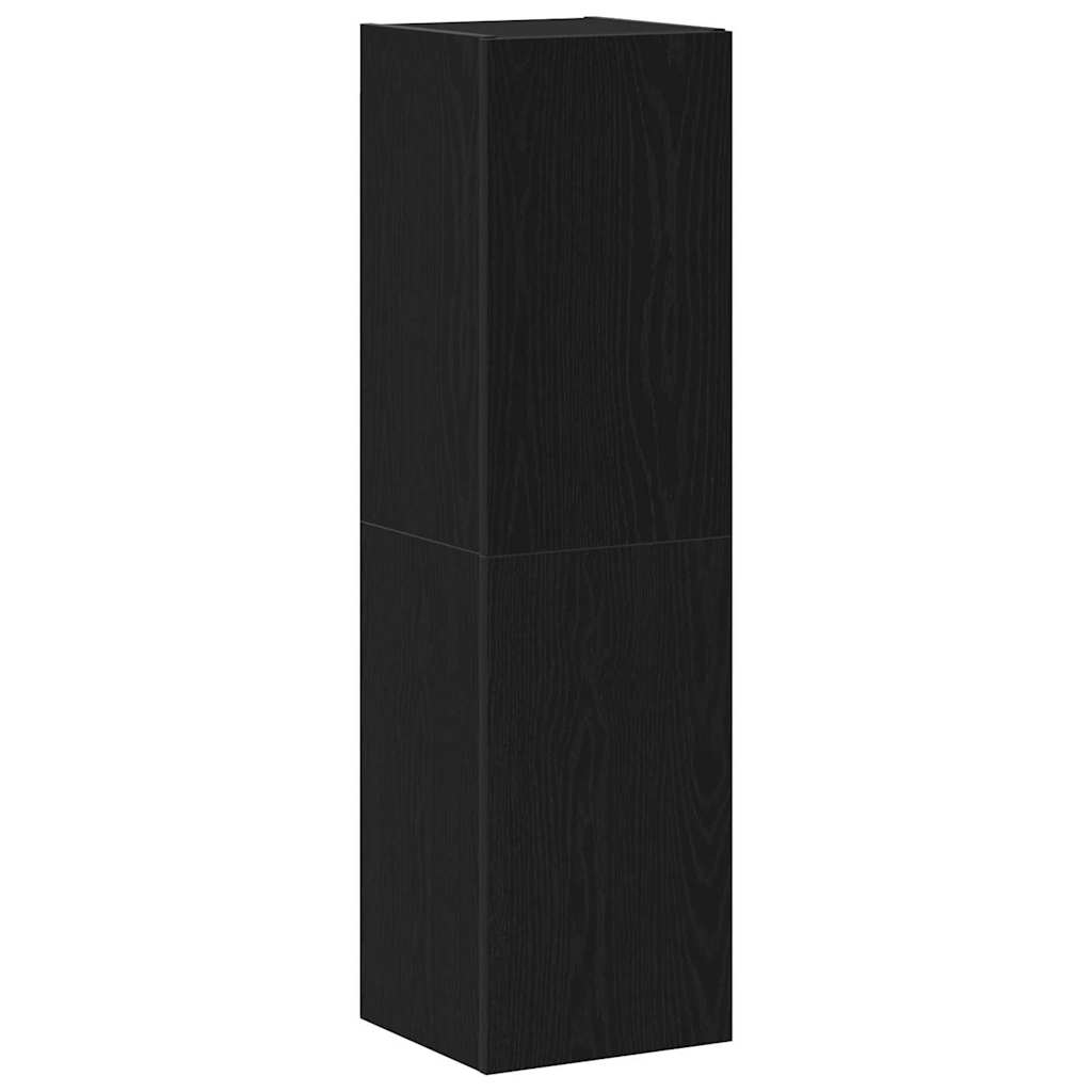 TV-Möbel-Set 5 pcs Schwarz Eichen-Optik 100 x 30 x 30 cm