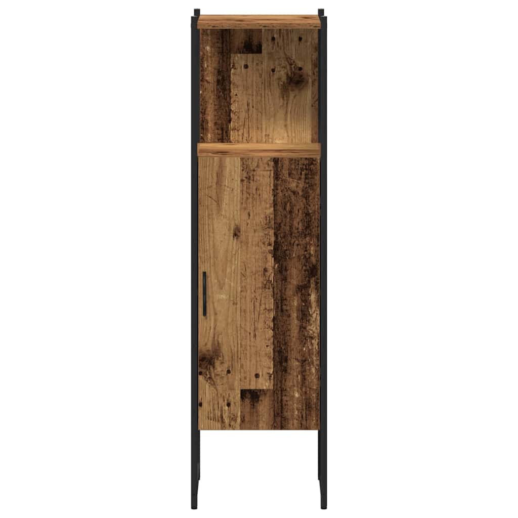 Badezimmermöbel Set mit Regal 4 pcs Altholz 33 x 33 x 185.5 cm