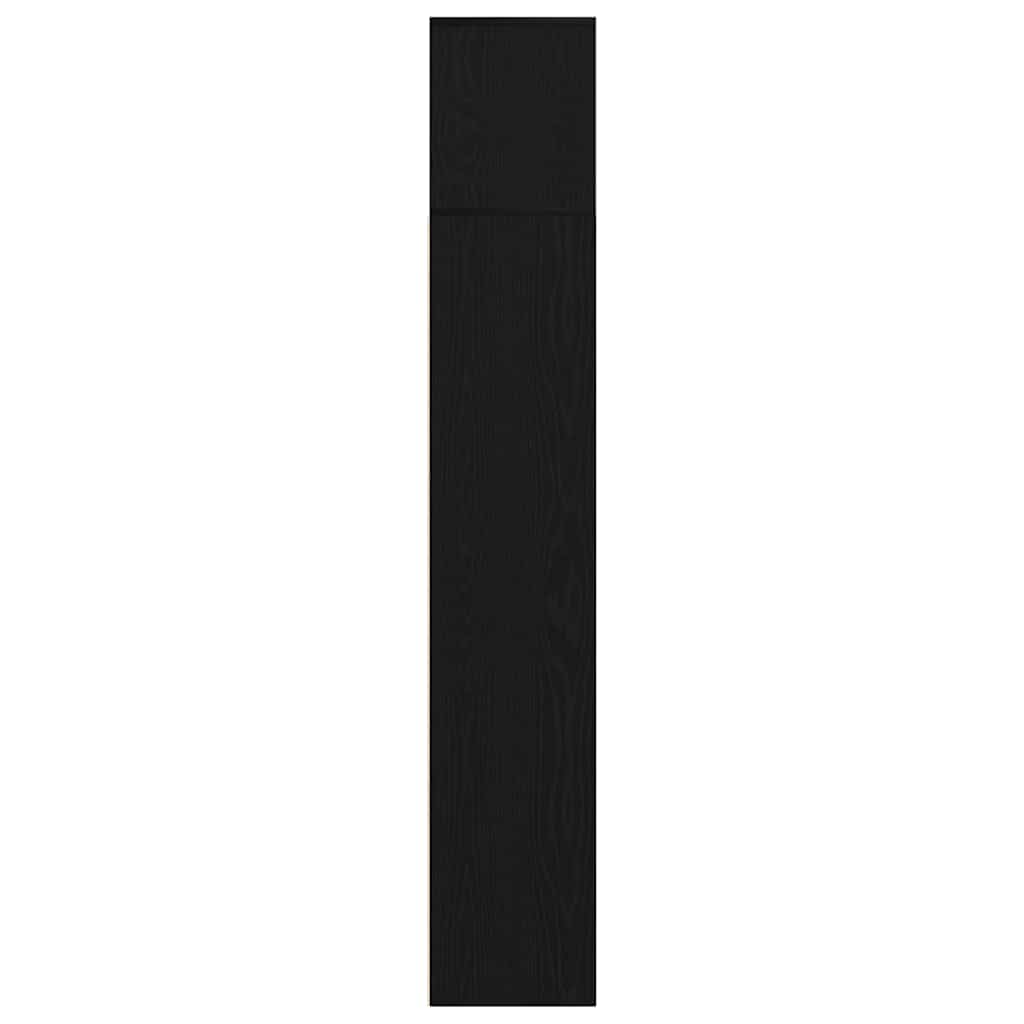Bücherregal 3 pcs Schwarze Eiche 36 x 30 x 143 cm Holzwerkstoff