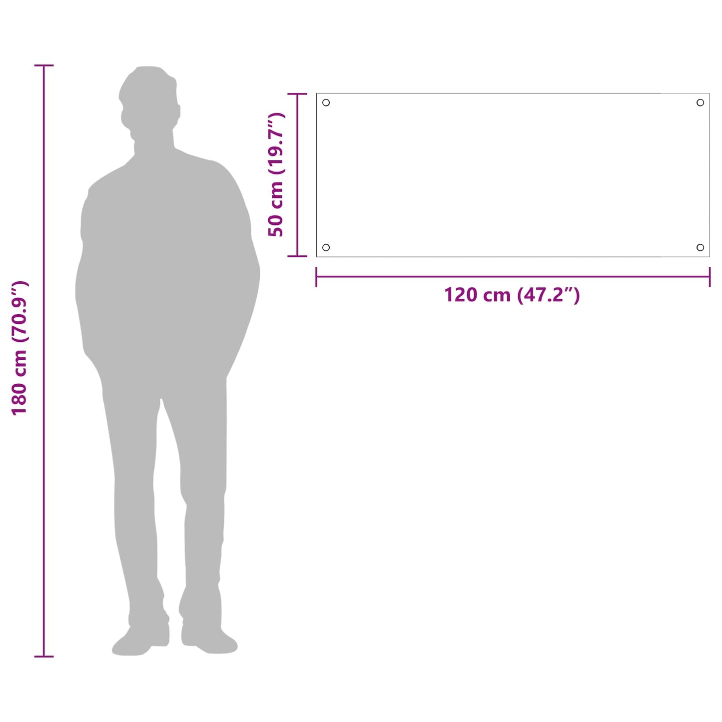 Küchenrückwand Hellgrau 120 x 50 cm Gehärtetes Glas