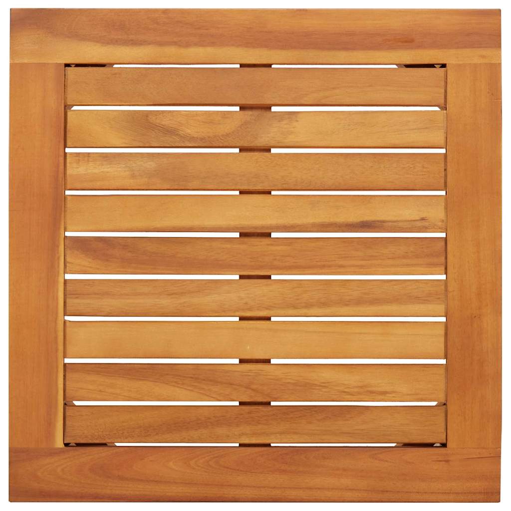 Gartensofa-set 3 Stk. 2-Sitzanzahl Anthrazit Massivholz Akazie