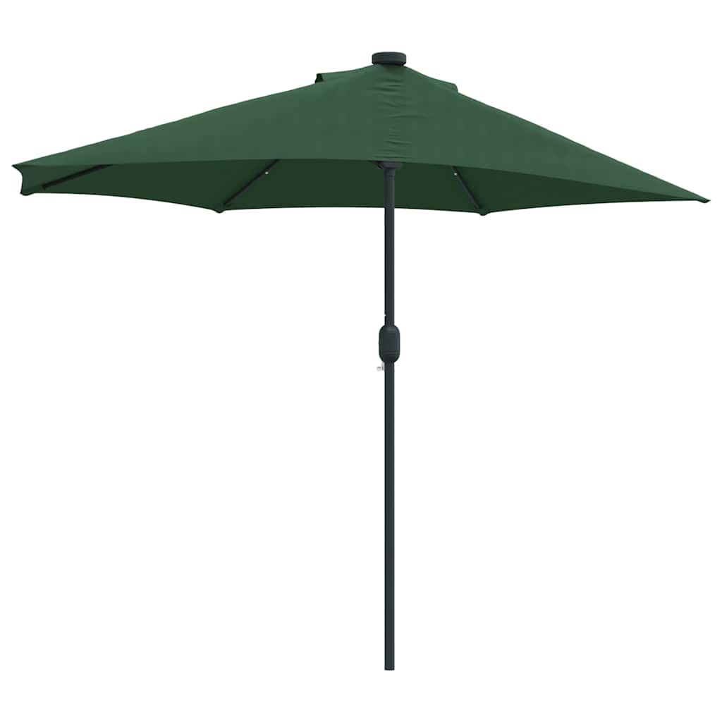 Garten-Sonnenschirm Halbe Grün 294 x 150 x 224 cm Stoff