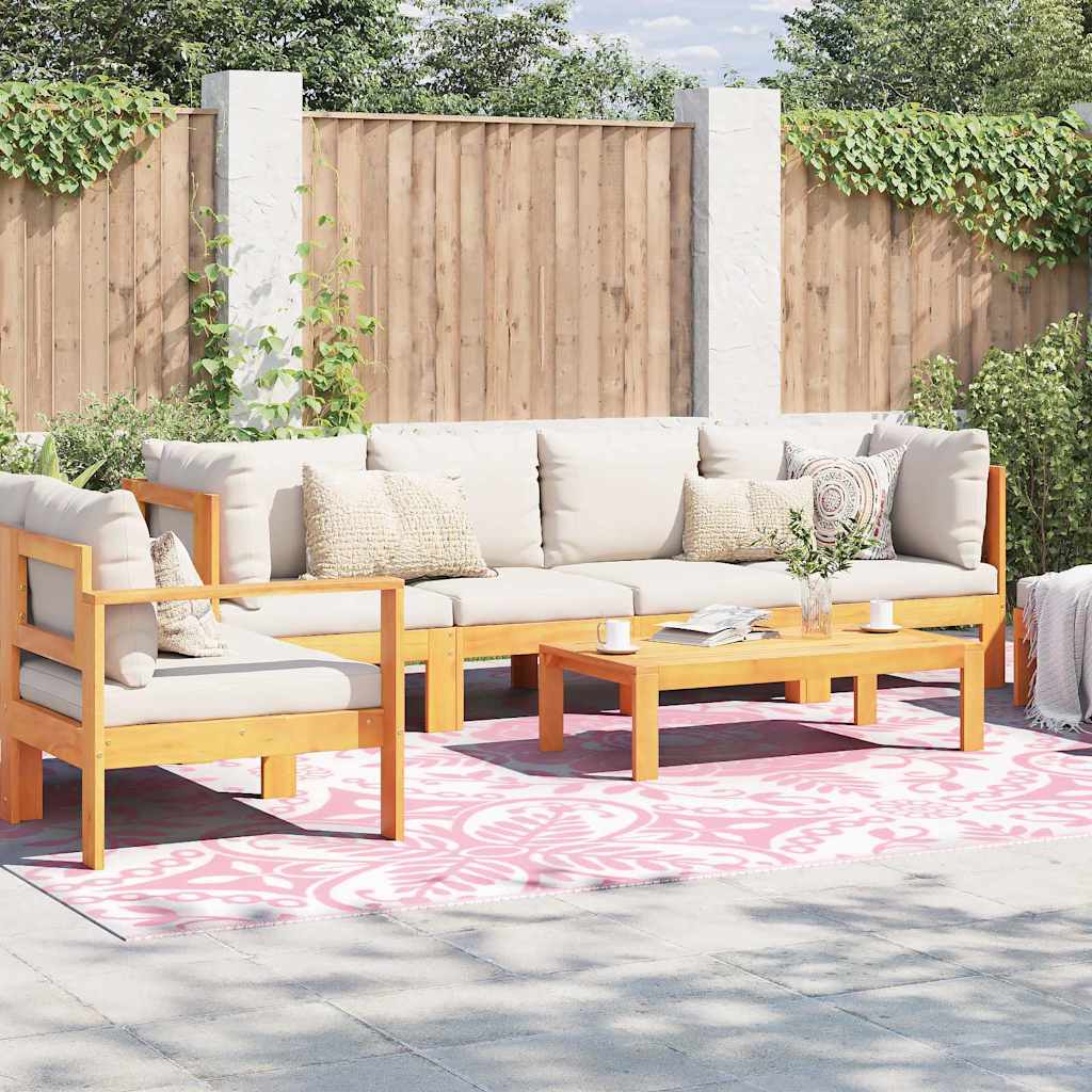 Outdoor Teppich ARAKIL Rosa 300 x 400 cm PP