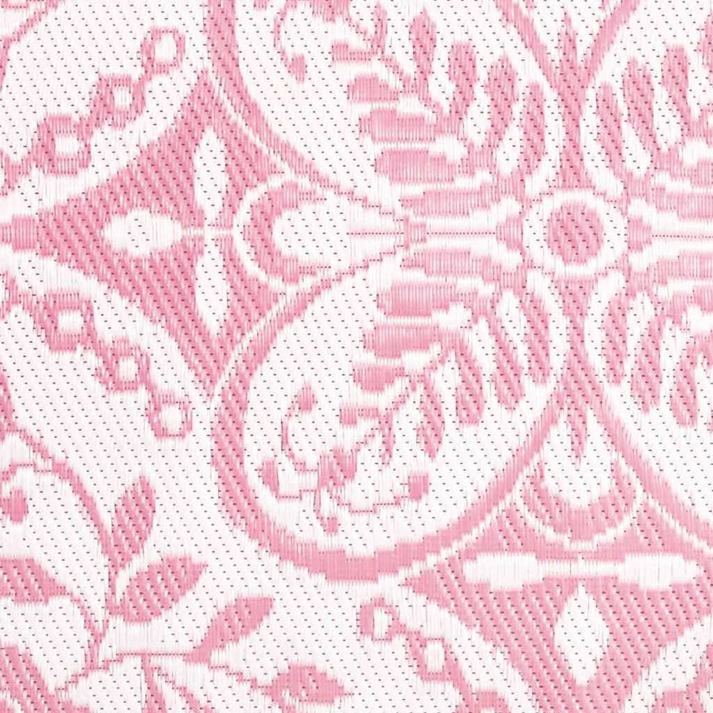 Outdoor Teppich ARAKIL Rosa 300 x 400 cm PP