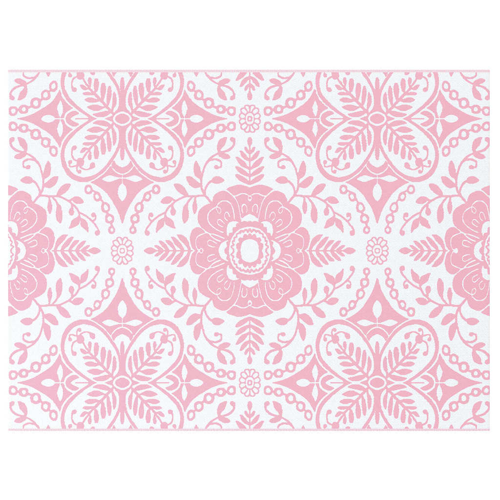 Outdoor Teppich ARAKIL Rosa 300 x 400 cm PP