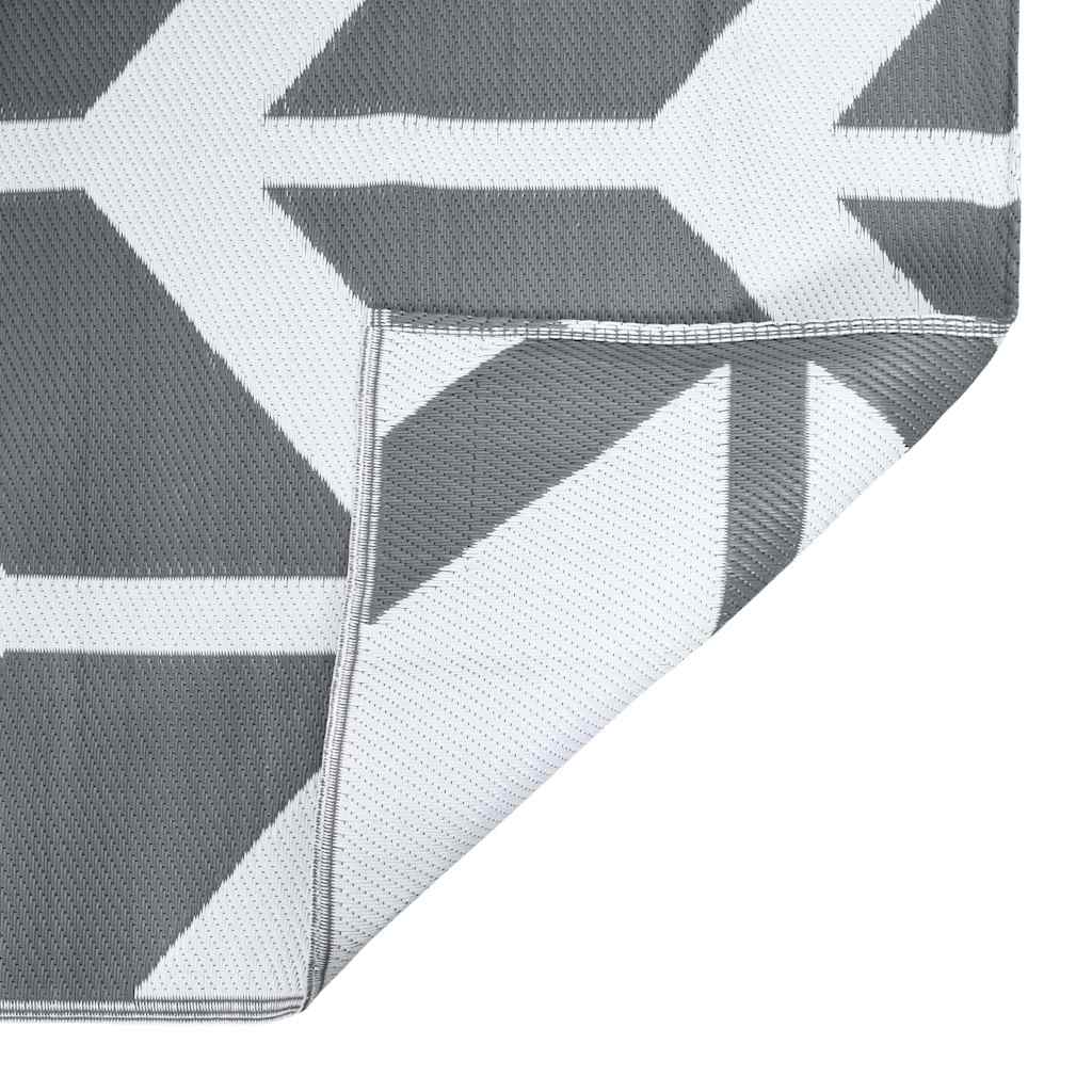 Outdoor Teppich ARAKIL Grau 300 x 400 cm PP