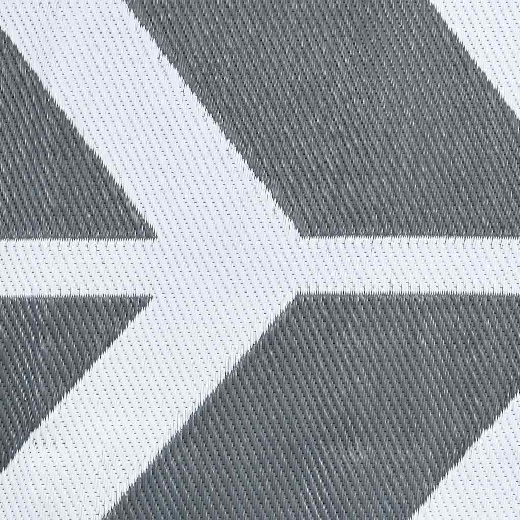 Outdoor Teppich ARAKIL Grau 300 x 400 cm PP