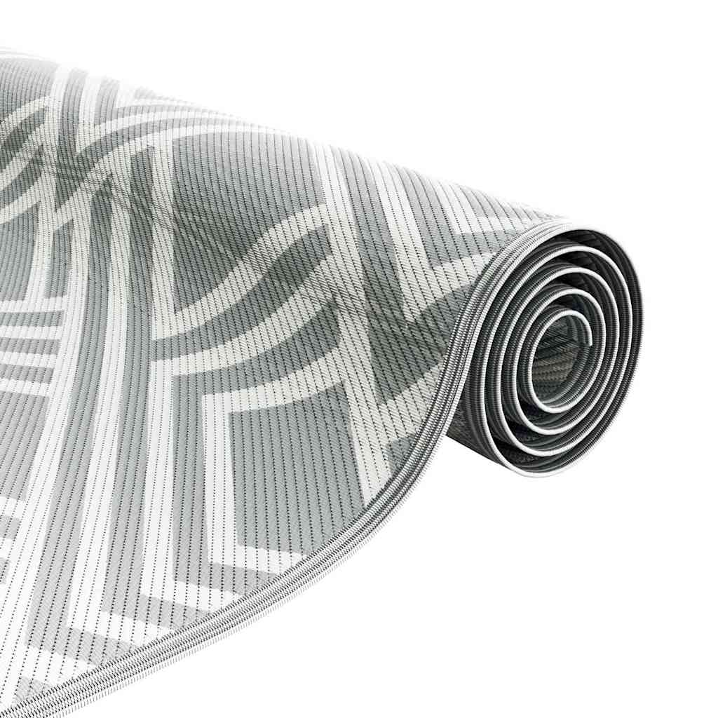Outdoor Teppich ARAKIL Grau 300 x 400 cm PP