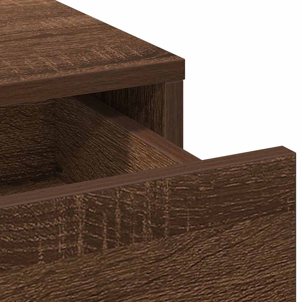 Schminktisch 2 pcs Braun 78,5 x 41 x 135 cm Holzwerkstoff