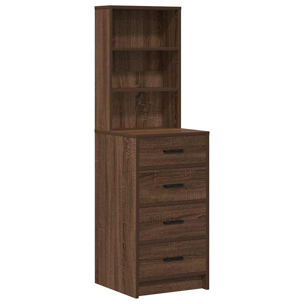 Schminktisch 2 pcs Braun 78,5 x 41 x 135 cm Holzwerkstoff