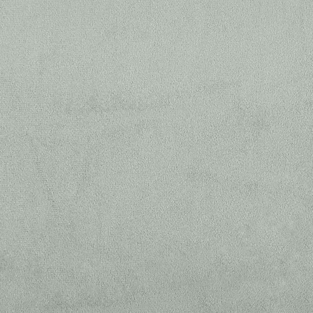 Eiersessel Hellgrau 63 x 73 x 90 cm Samt