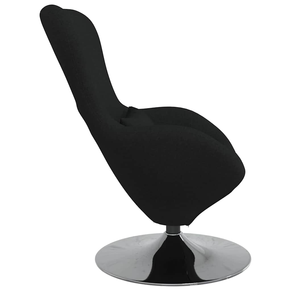 Eiersessel Schwarz 63 x 73 x 90 cm Stoff