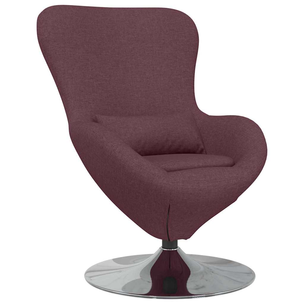 Eiersessel Lila 63 x 73 x 90 cm Stoff