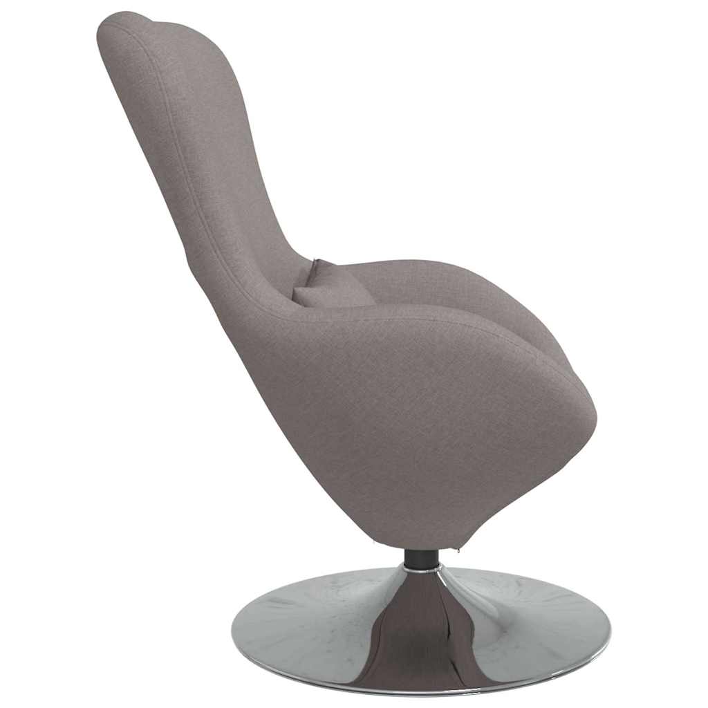 Eiersessel Taupe 63 x 73 x 90 cm Stoff