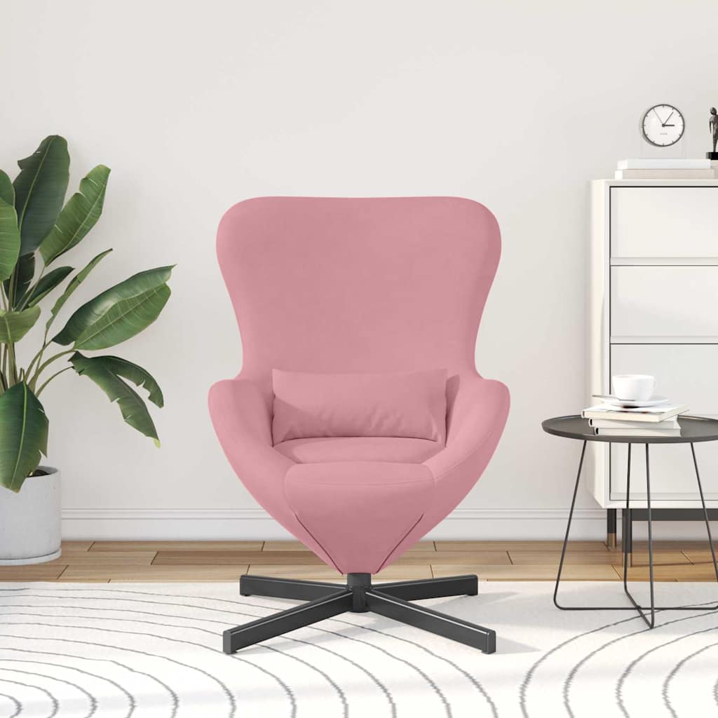 Eiersessel Rosa 63 x 73 x 90 cm Samt