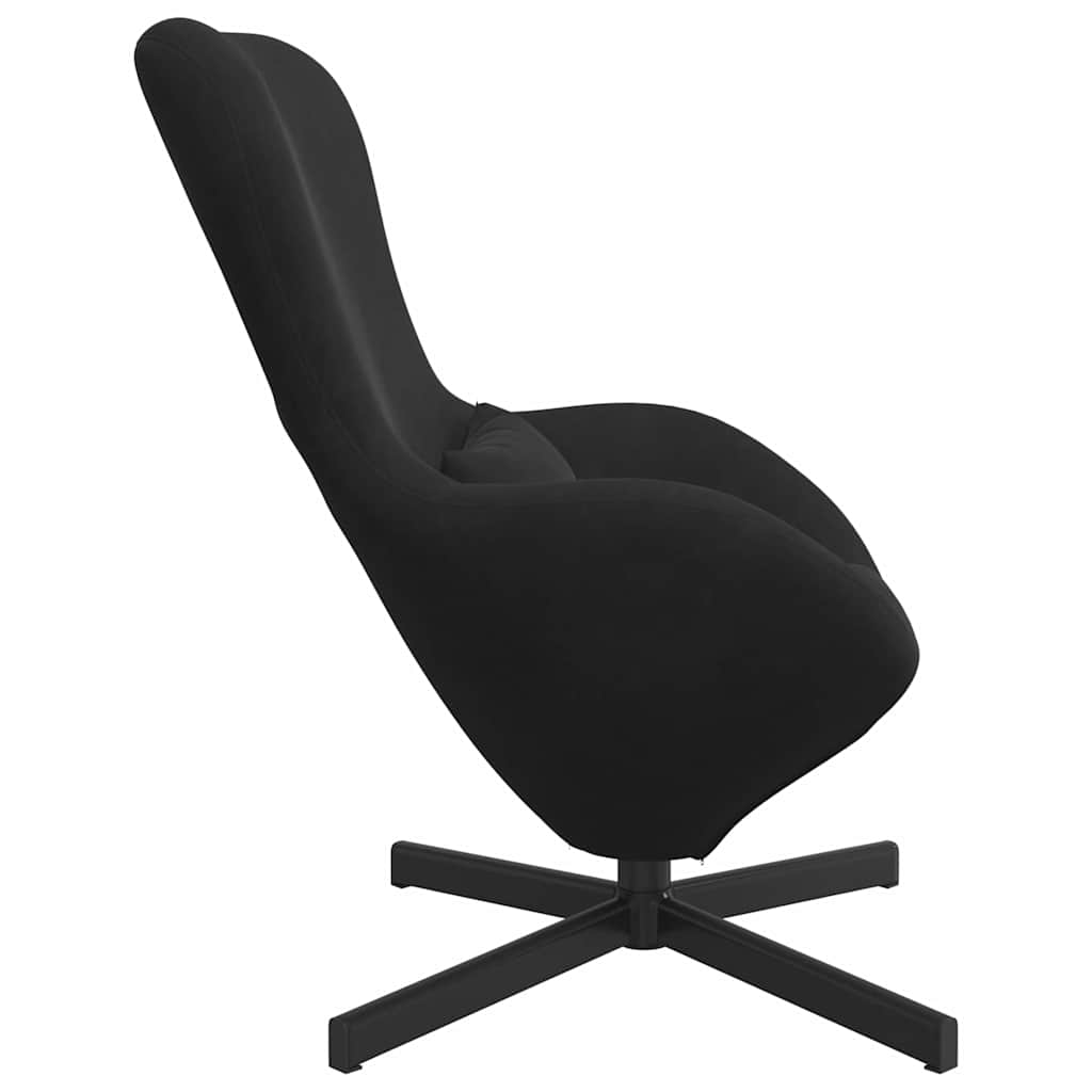 Eiersessel Schwarz 63 x 73 x 90 cm Samt