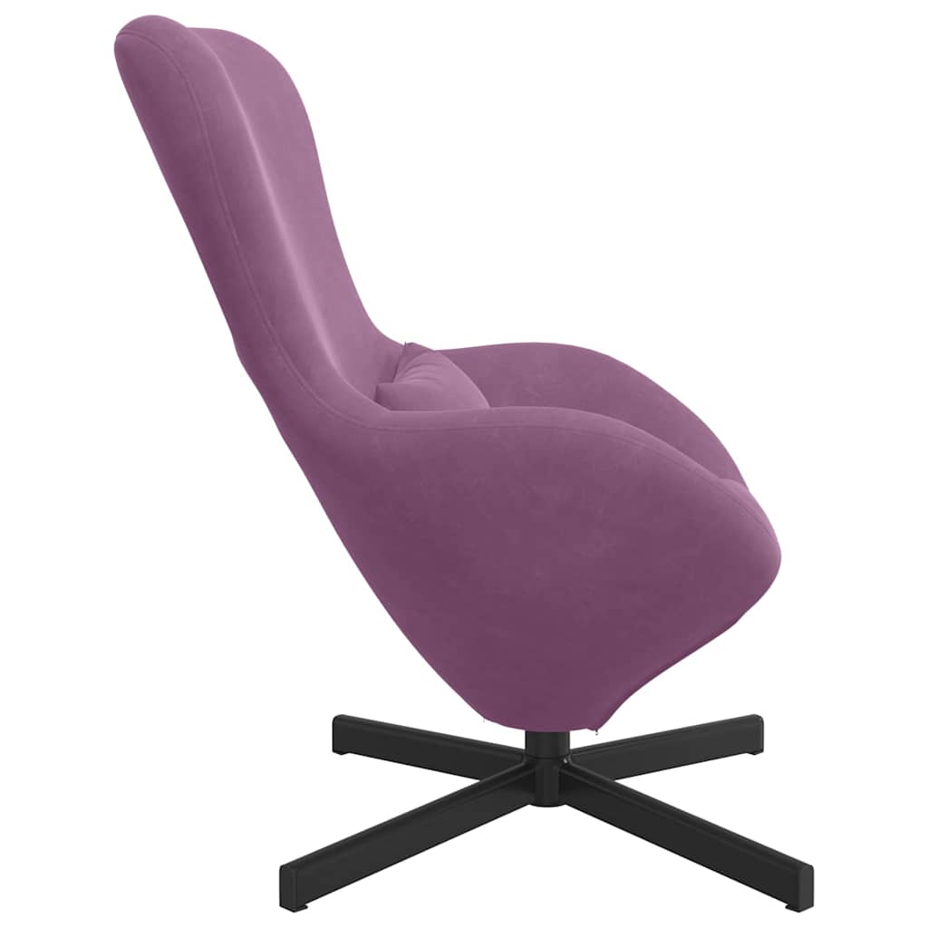 Eiersessel Lila 63 x 73 x 90 cm Samt