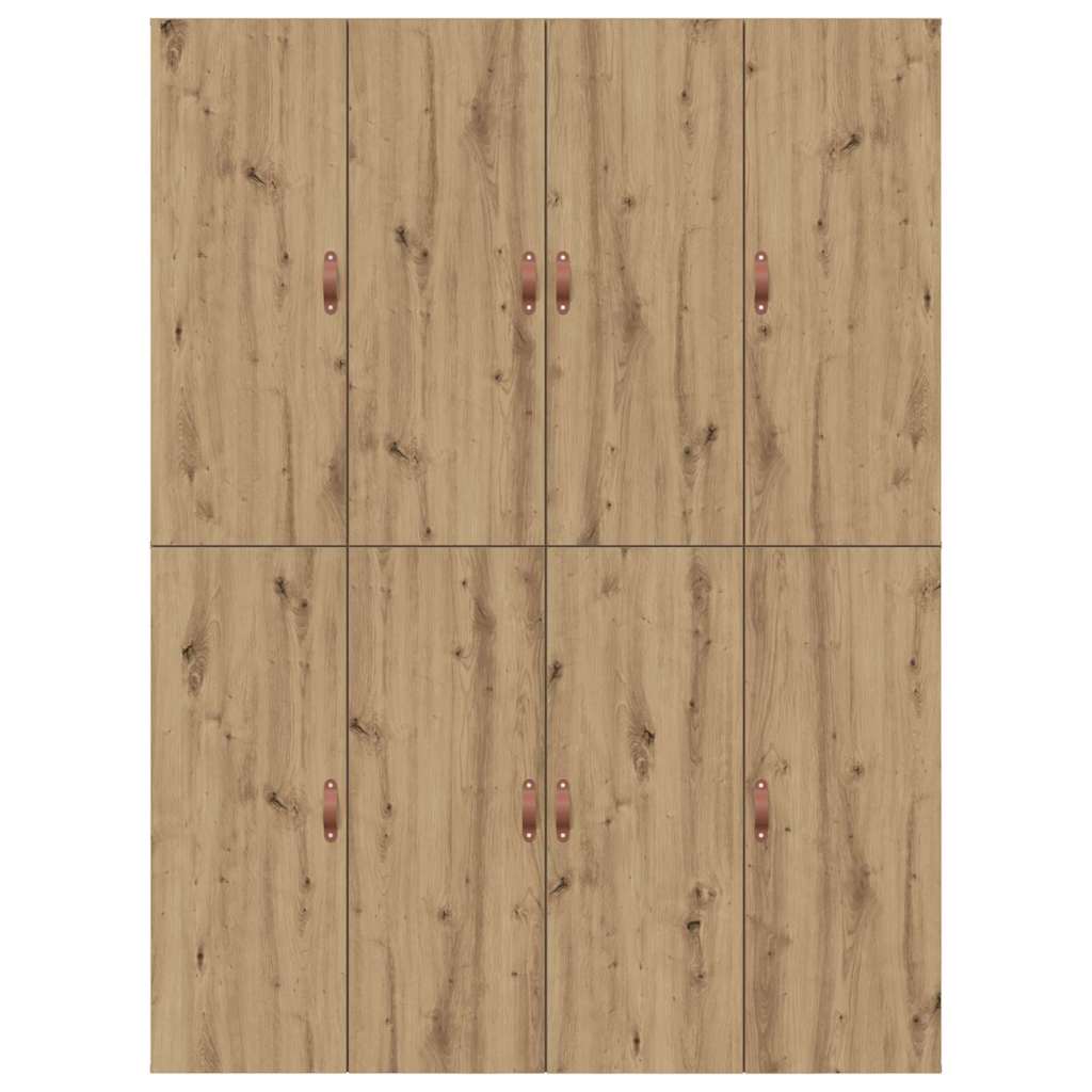 Bettgestell Artisan-Eiche 150 x 200 cm Holzwerkstoff