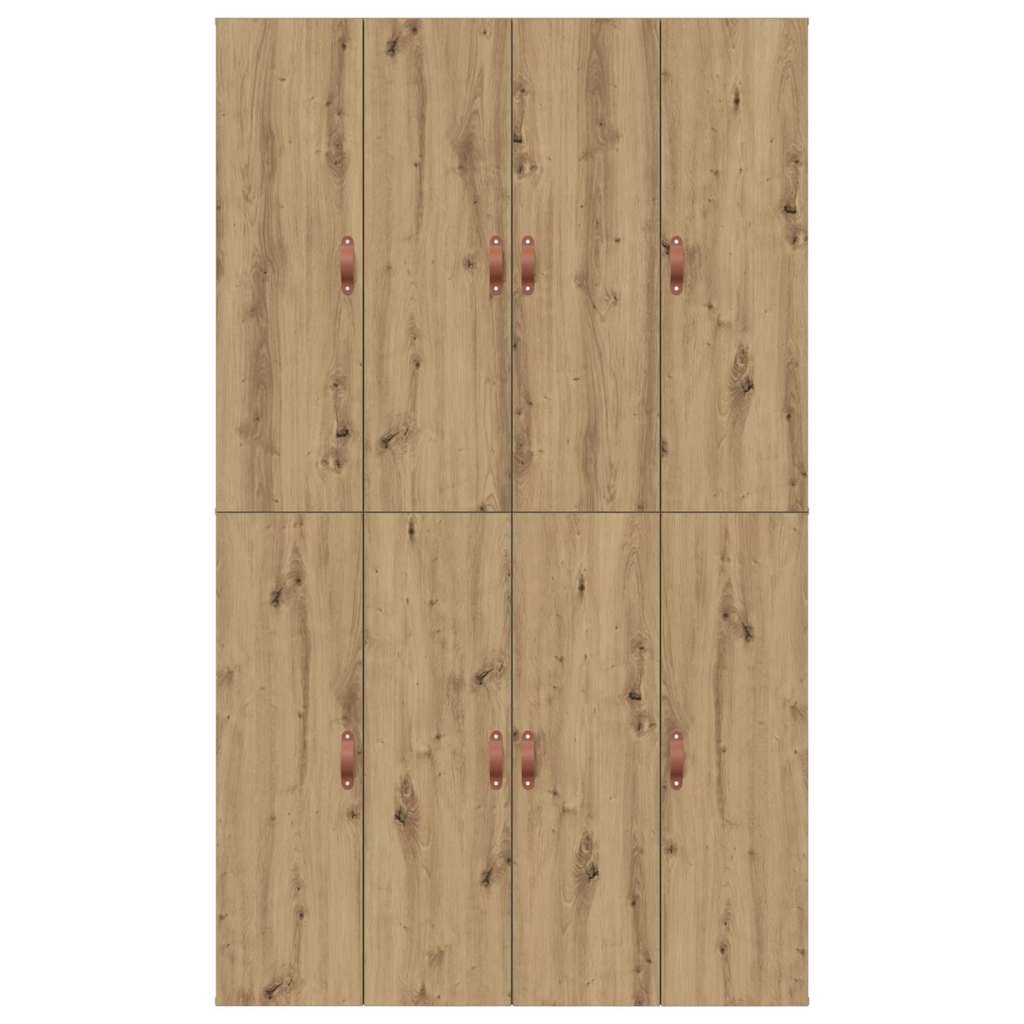 Bettgestell Artisan-Eiche 120 x 190 cm Holzwerkstoff