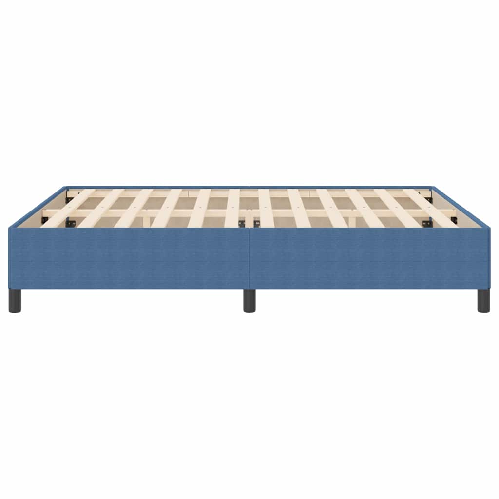Bettgestell Blau 180 x 200 cm Cordstoff