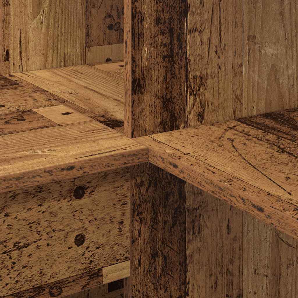 Eckschreibtisch Altholz 101,5 x 149,5 x 149,5 cm Holzwerkstoff