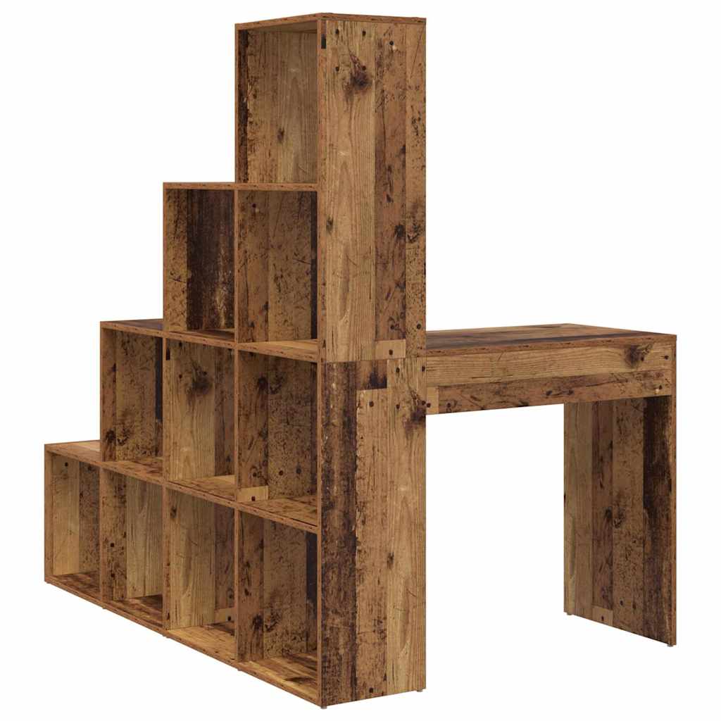 Eckschreibtisch Altholz 101,5 x 149,5 x 149,5 cm Holzwerkstoff