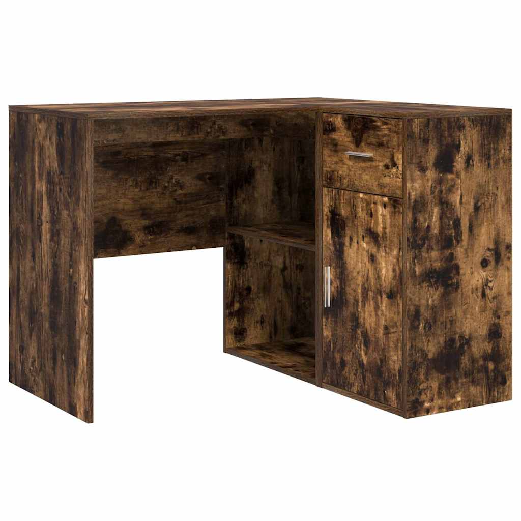 Eckschreibtisch 2 pcs Geräucherte Eiche 102 x 50 x 75 cm