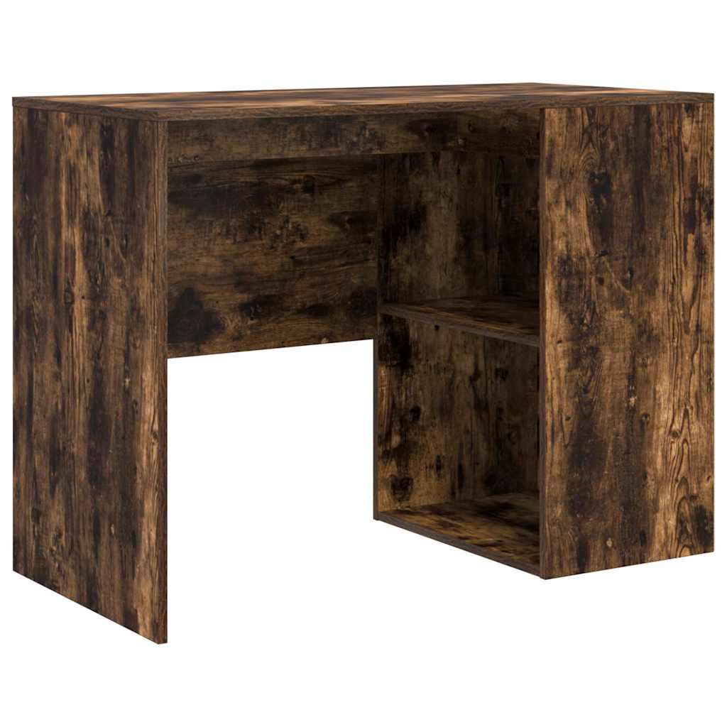 Eckschreibtisch 2 pcs Geräucherte Eiche 102 x 50 x 75 cm