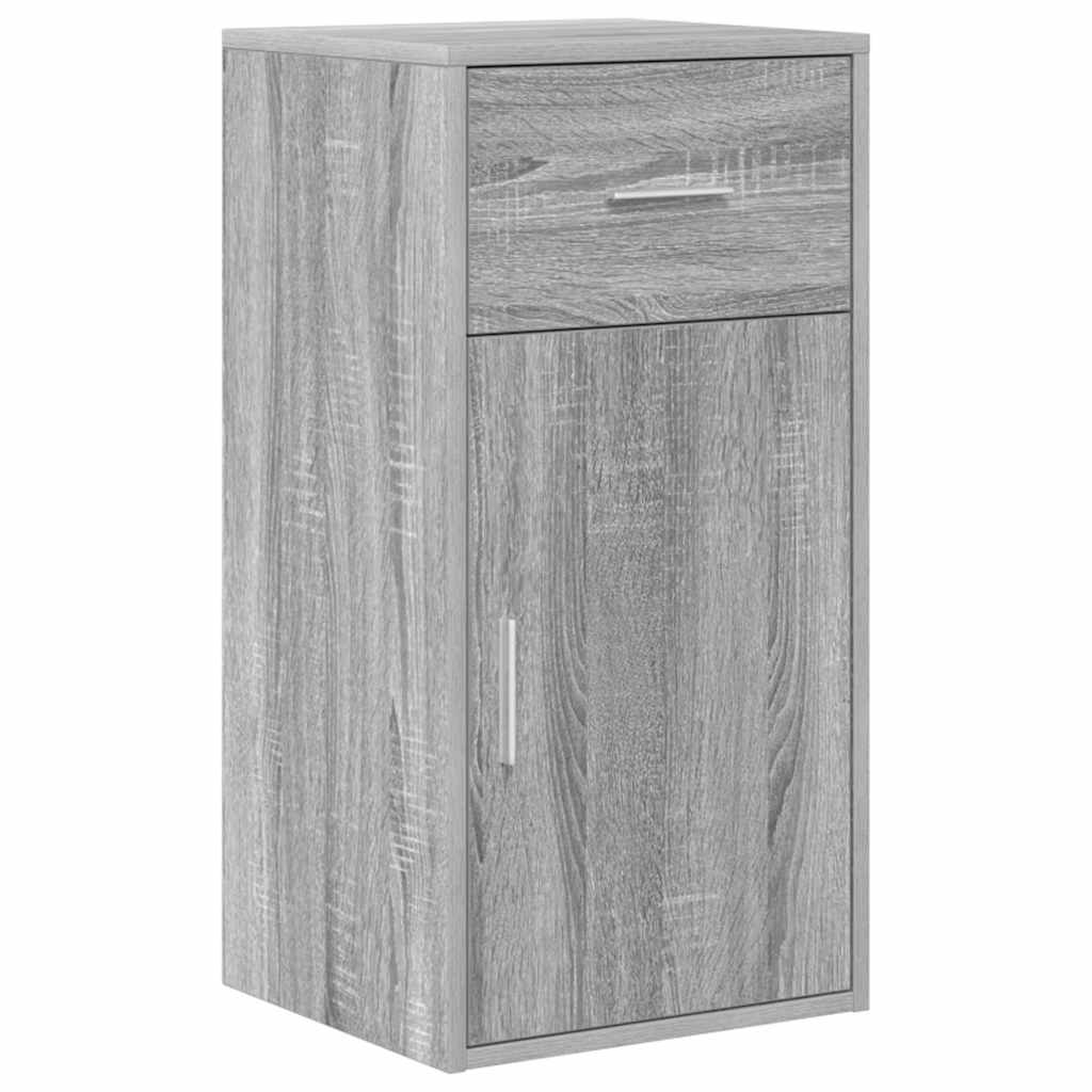 Eckschreibtisch mit Regal 2 pcs Grau Sonoma 102 x 50 x 75 cm