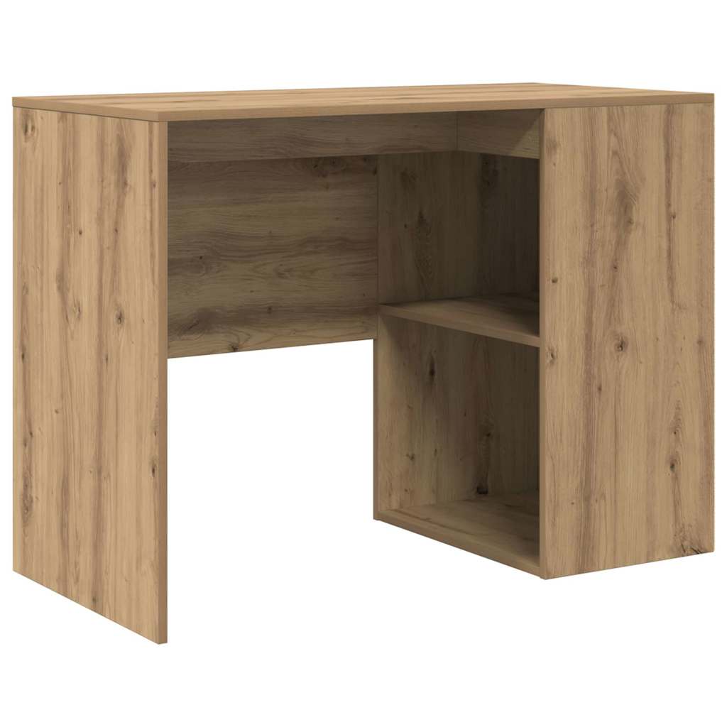 Eckschreibtisch 2 pcs Eiche handwerklich 102 x 50 x 75 cm