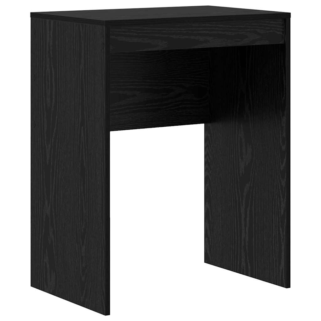 Schreibtisch mit Stauraum mit Regal 2 pcs Schwarz Eichen-Optik