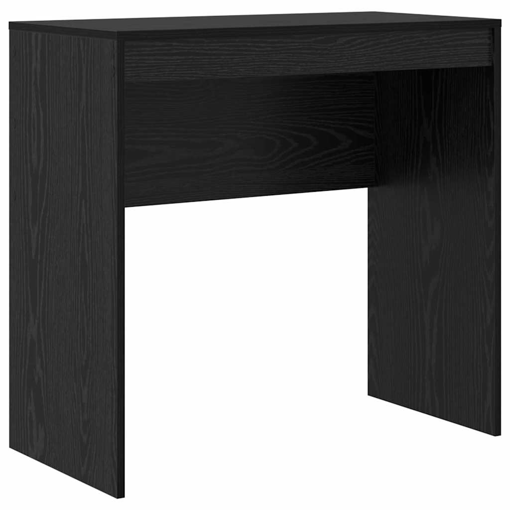Schreibtisch mit Stauraum mit Regal 2 pcs Schwarz Eichen-Optik
