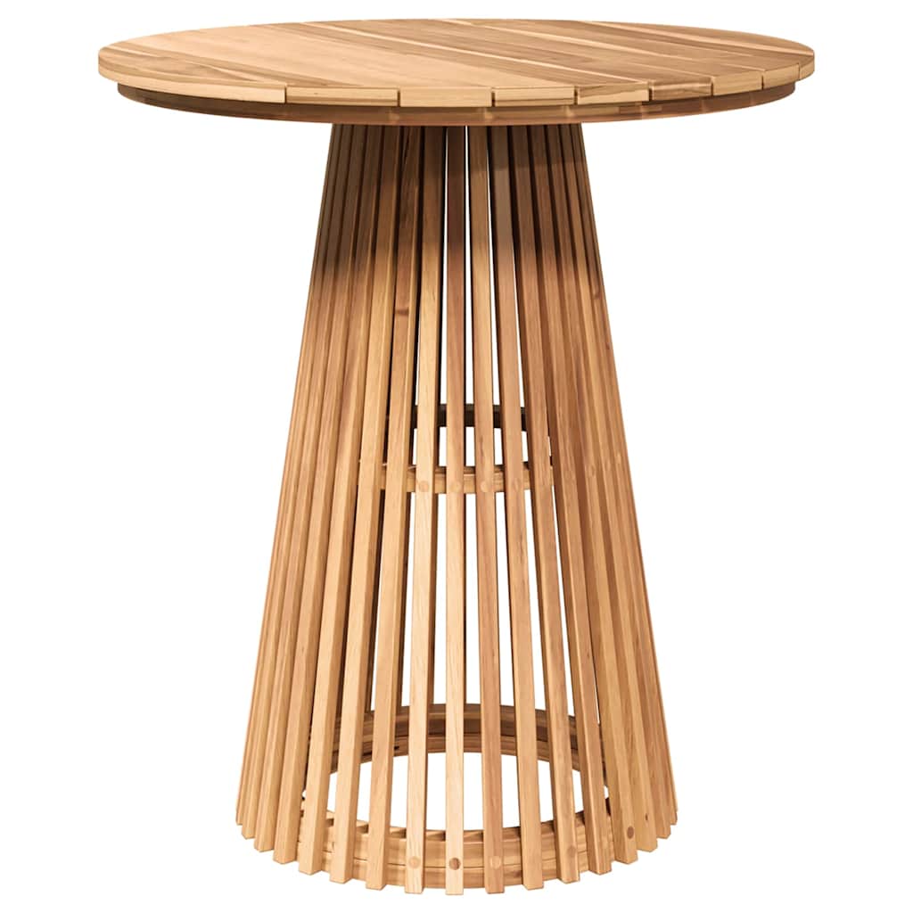 Garten-Eßtisch Braun 70 x 70 x 75 cm Teak-Massivholz
