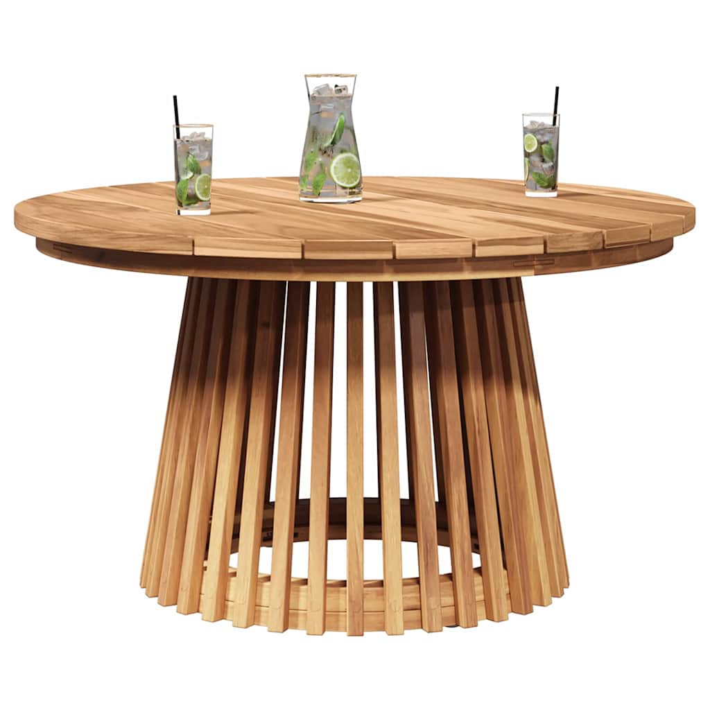 Garden Couchtisch Braun 70 x 70 x 40 cm Teak-Massivholz