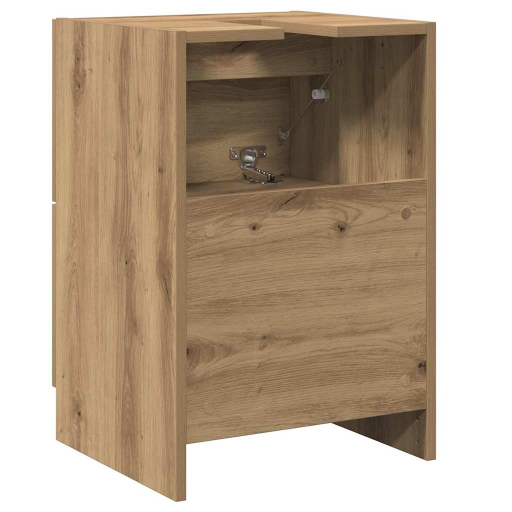 Waschtischschrank Artisan Eiche 40 x 37 x 59 cm Holzwerkstoff