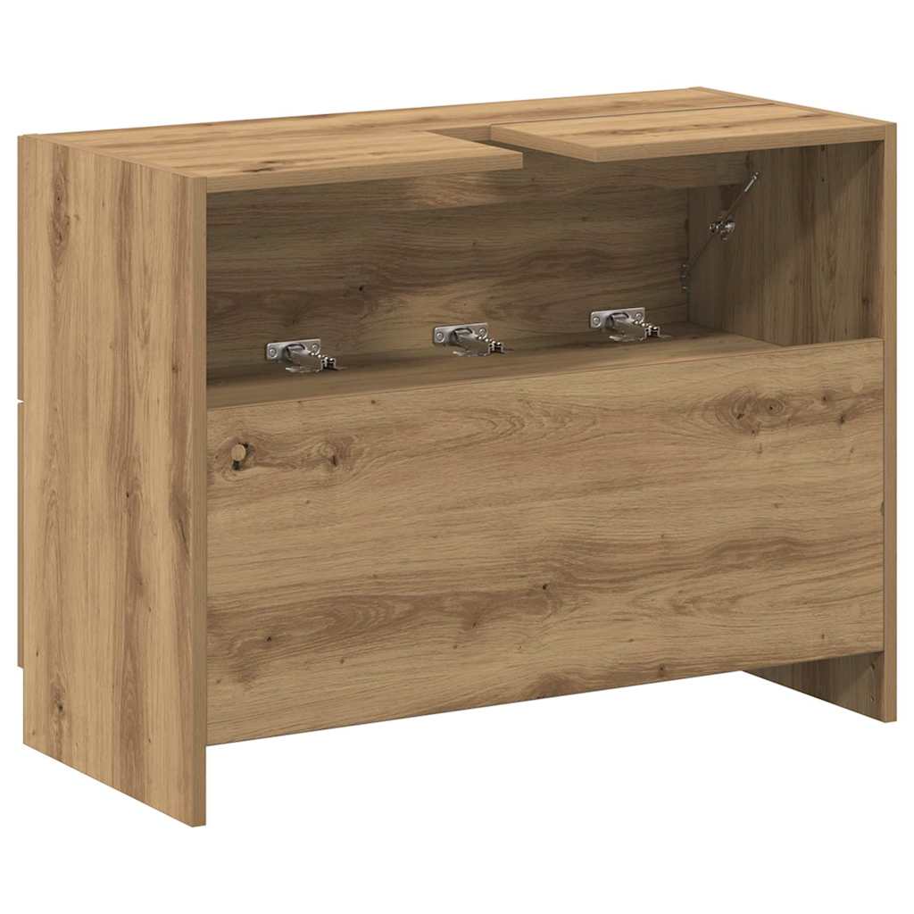 Waschtischschrank Artisan Eiche 78 x 37 x 59 cm Holzwerkstoff