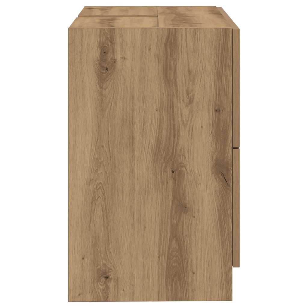 Waschtischschrank Artisan Eiche 78 x 37 x 59 cm Holzwerkstoff