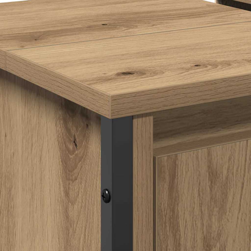 Waschtischschrank Artisan Eiche 60 x 35 x 60 cm Holzwerkstoff