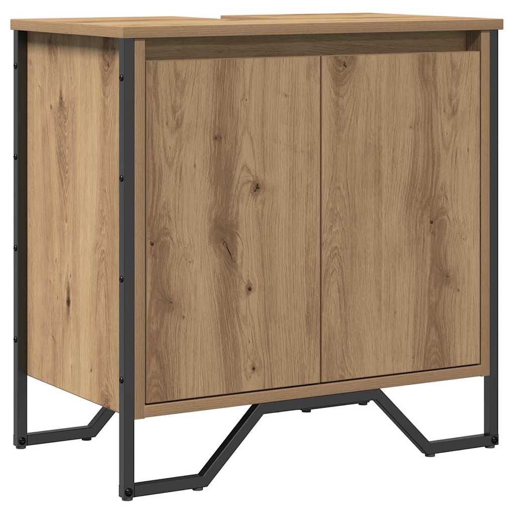 Waschtischschrank Artisan Eiche 60 x 35 x 60 cm Holzwerkstoff