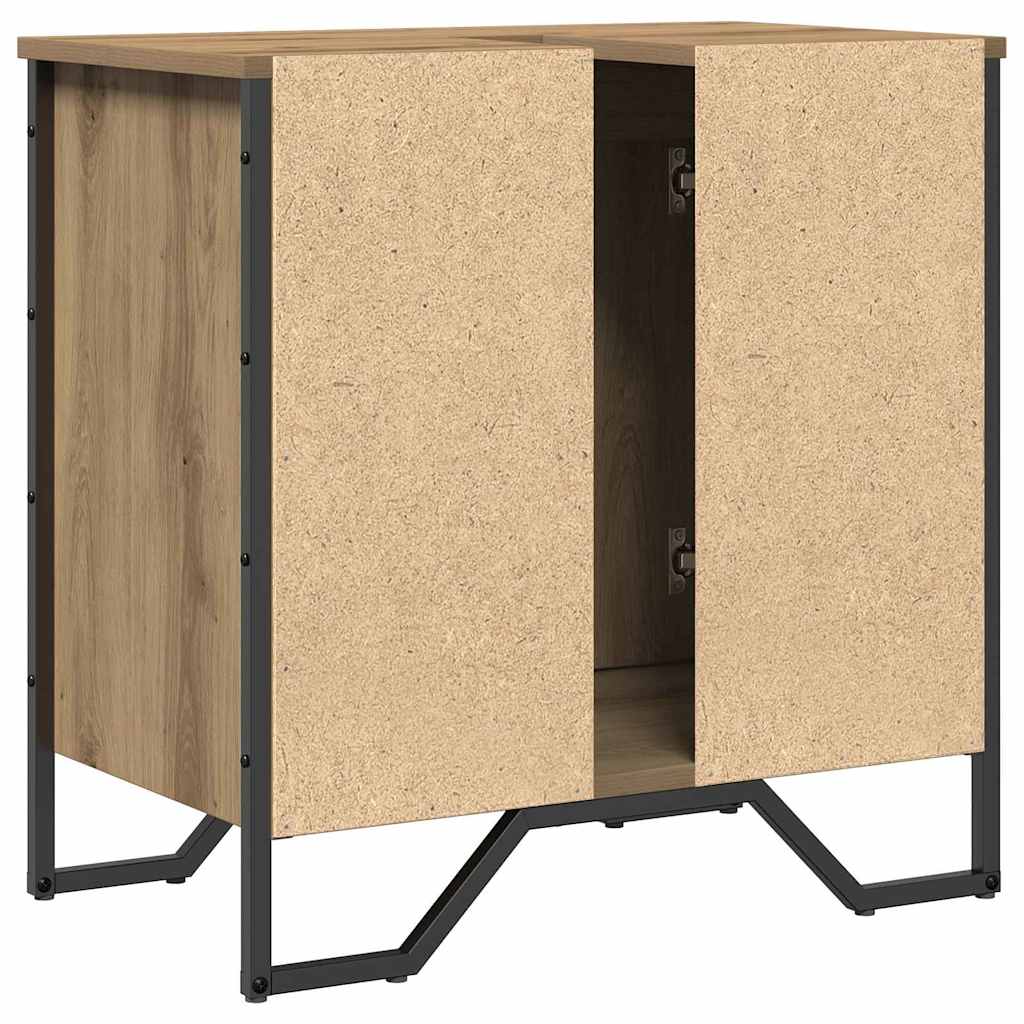 Waschtischschrank Artisan Eiche 60 x 35 x 60 cm Holzwerkstoff