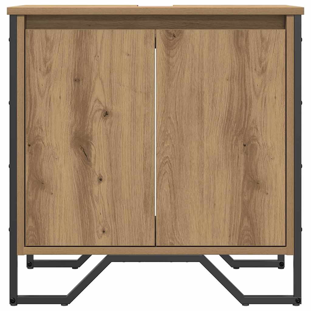 Waschtischschrank Artisan Eiche 60 x 35 x 60 cm Holzwerkstoff