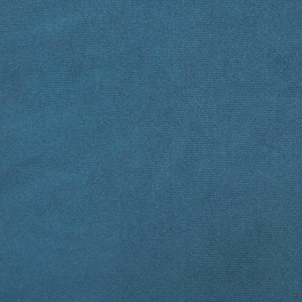 Bettgestell mit Matratze Dunkelblau und Weiß 120 x 200 cm Samt